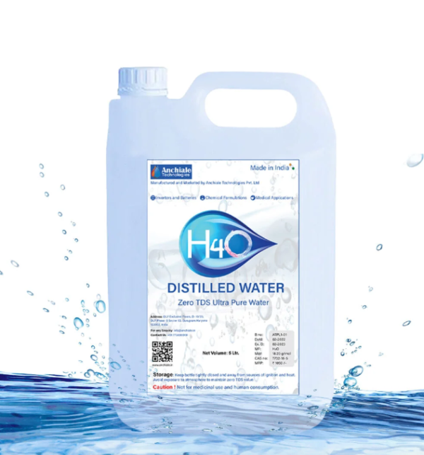 Distilled water